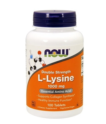 L-Lysine 1000mg 100caps NOW