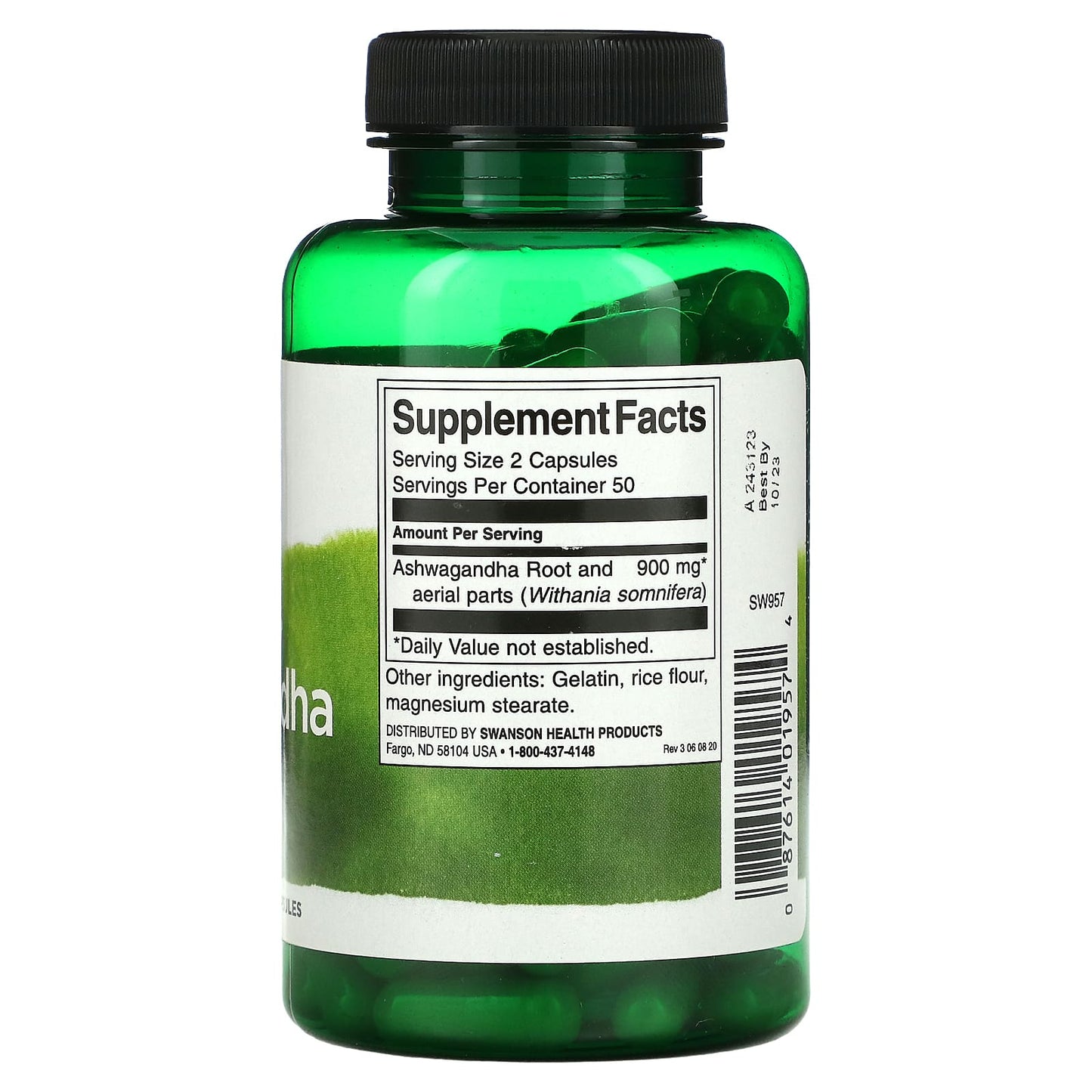 Ashwagandha 450 mg 100caps - Swanson