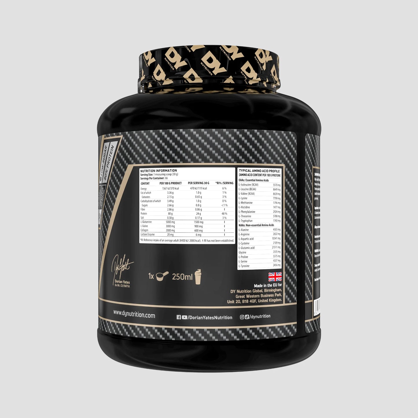 Shadowhey Isolate 2kg - Dorian Yates