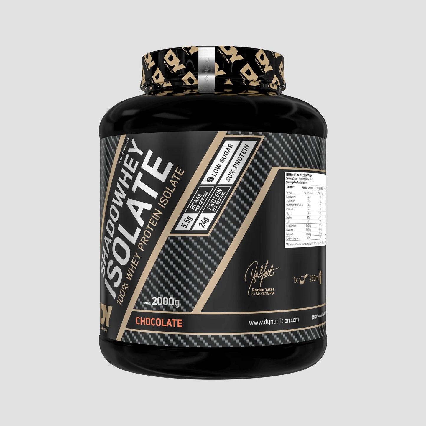 Shadowhey Isolate 2kg - Dorian Yates
