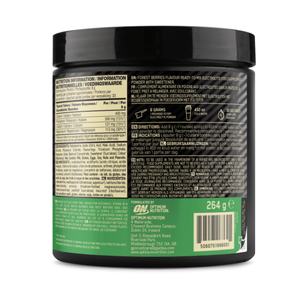 Electroliti pudra cu aroma 264g Optimum Nutrition