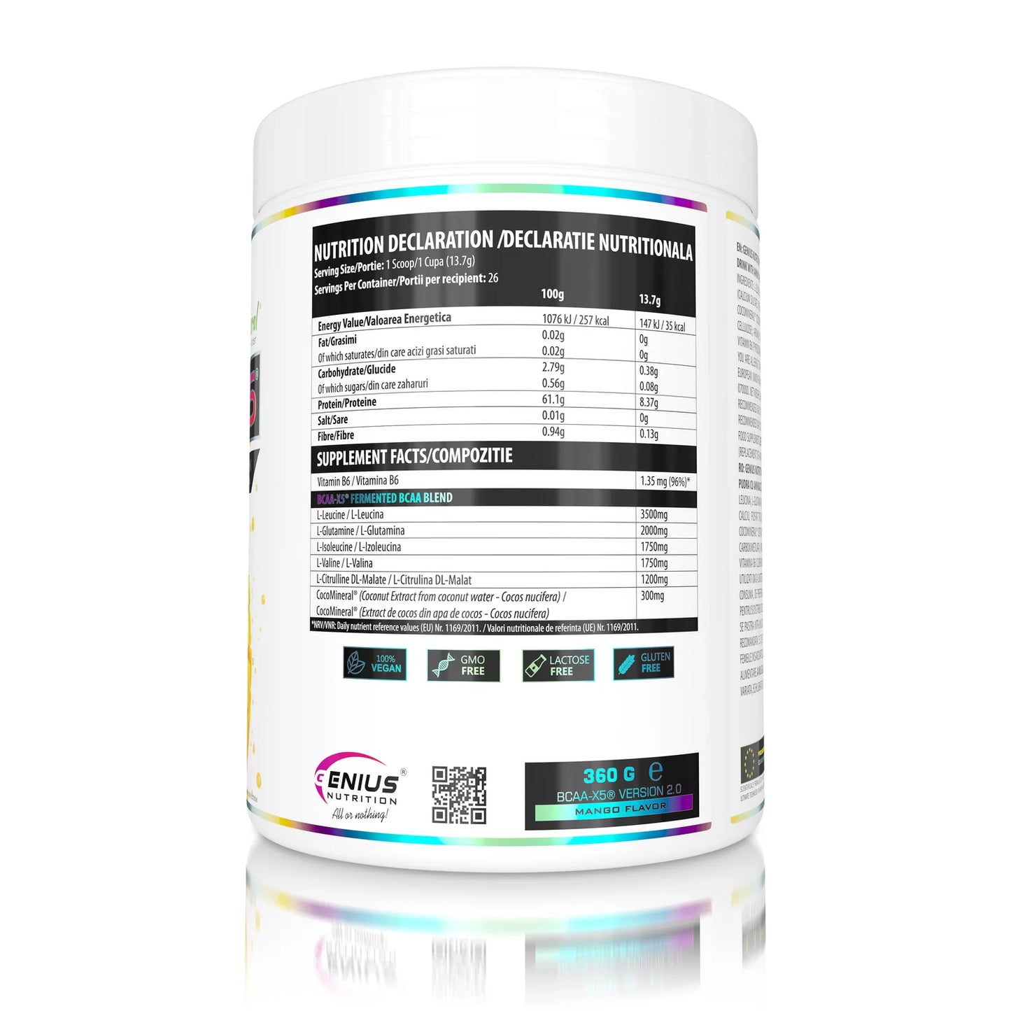 BCAA-X5® 360g/30 serv