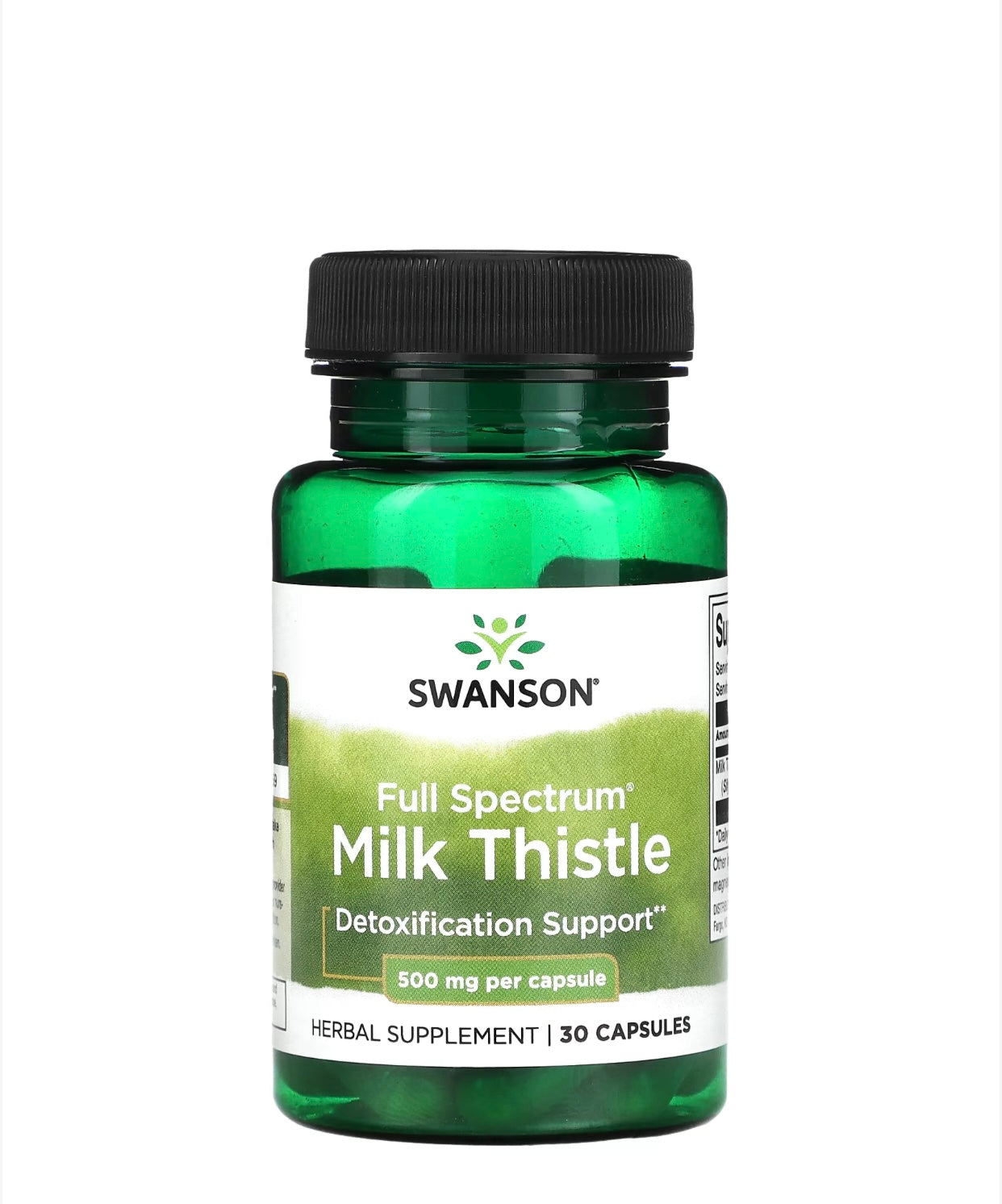Full Spectrum Milk Thistle 30 caps - Swanson
