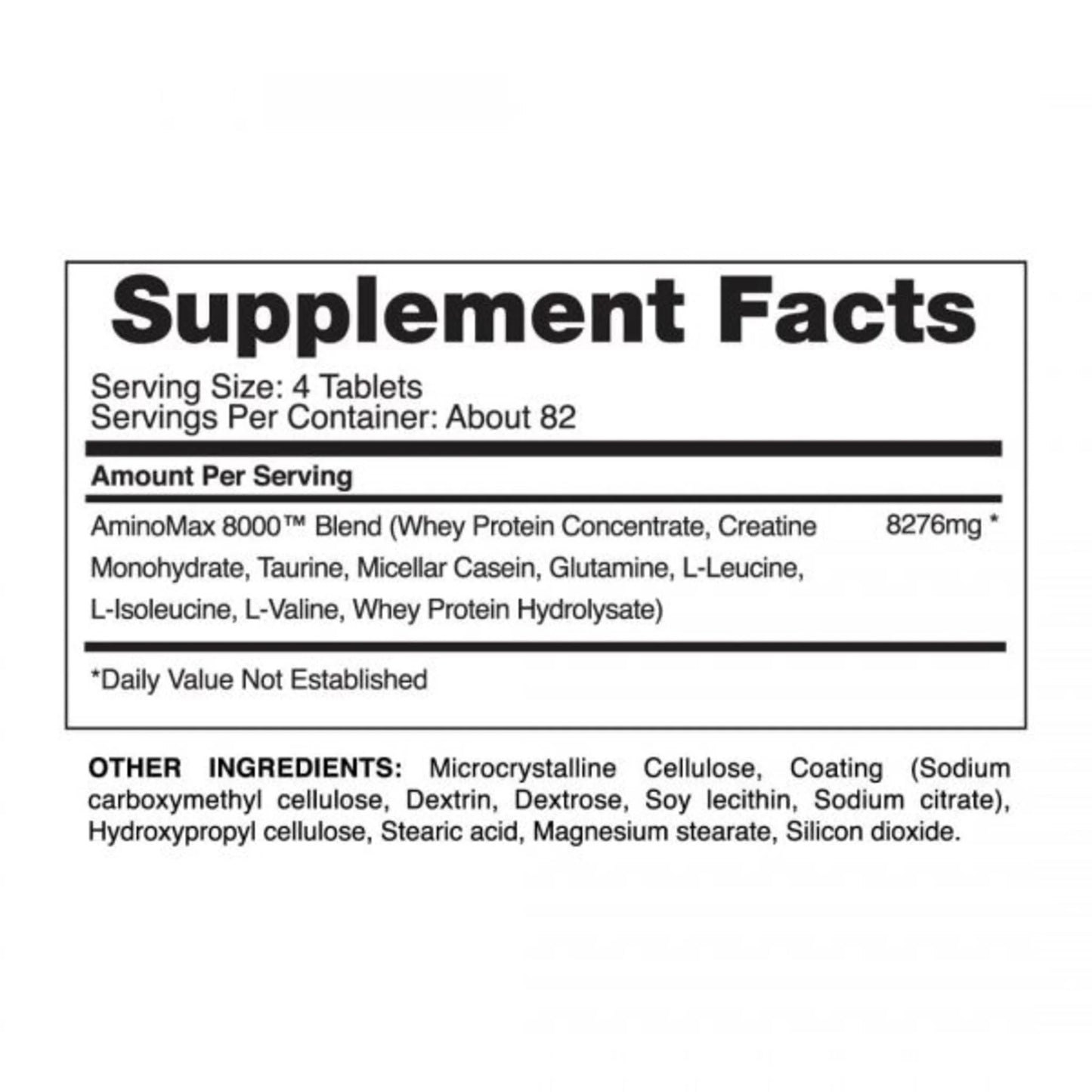AminoMax 8000 - 325 tablete Gaspari Nutrition
