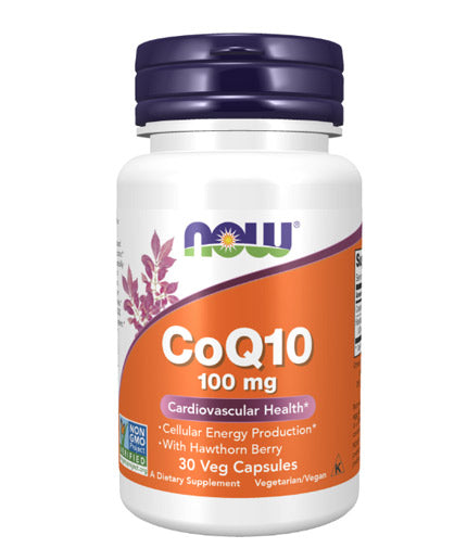 CoQ 10, 100mg 30 capsule - Now