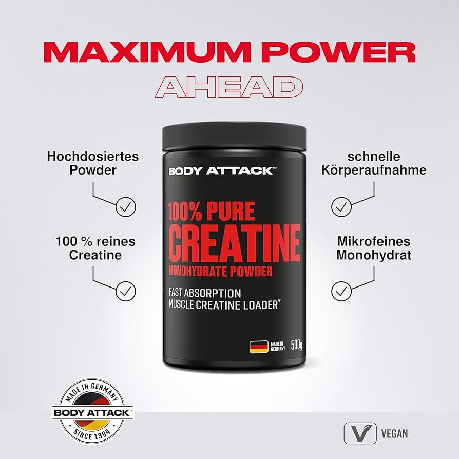 Body Attack Creatina Monohidrata 300/500g