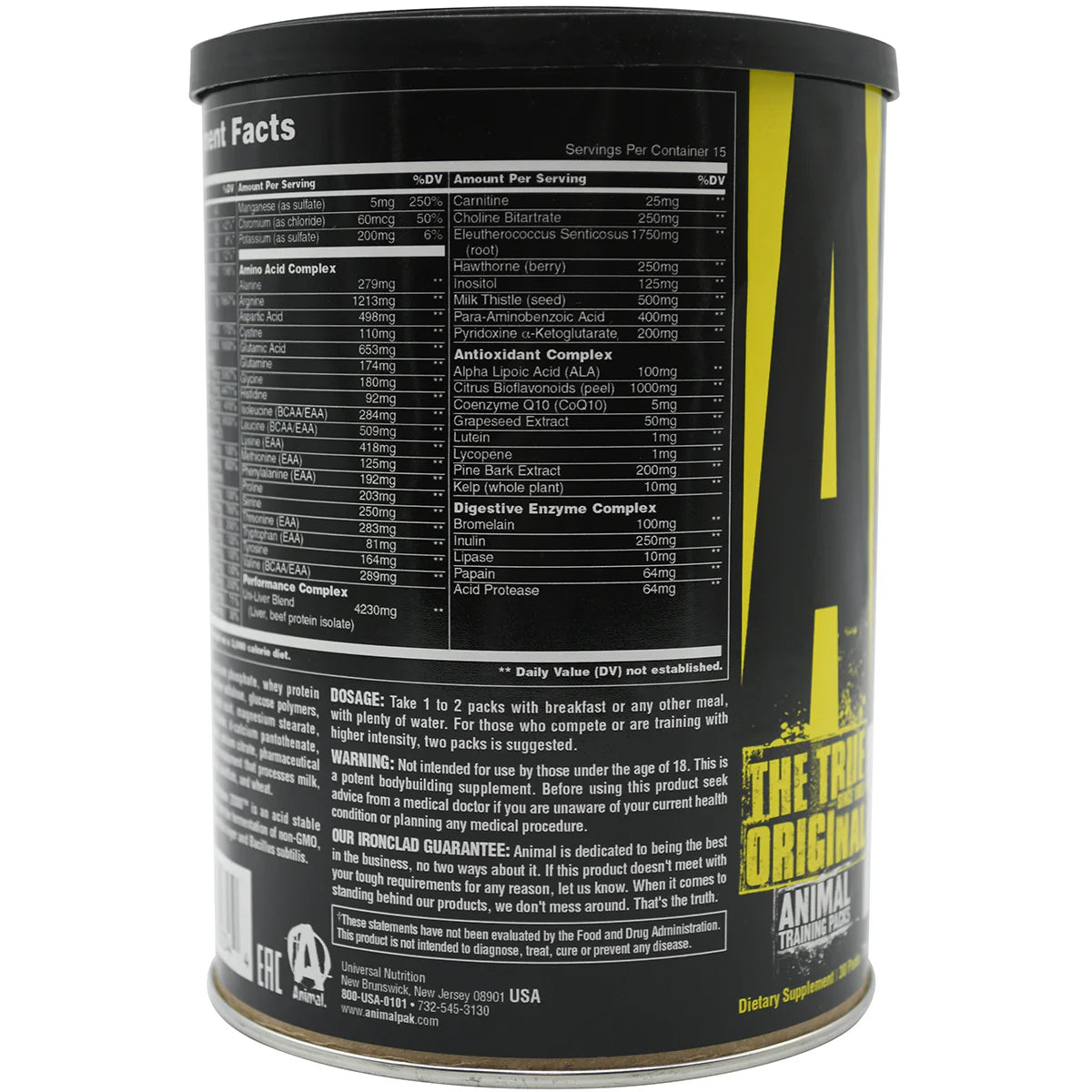 Animal Pak - Universal Nutrition