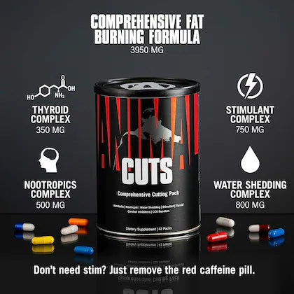 Animal Cuts 42 Pack - Universal Nutrition