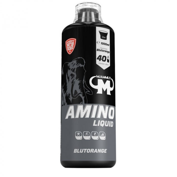 Mammut Amino Liquid 1L – Supliment Premium pentru Performanță și Regenerare