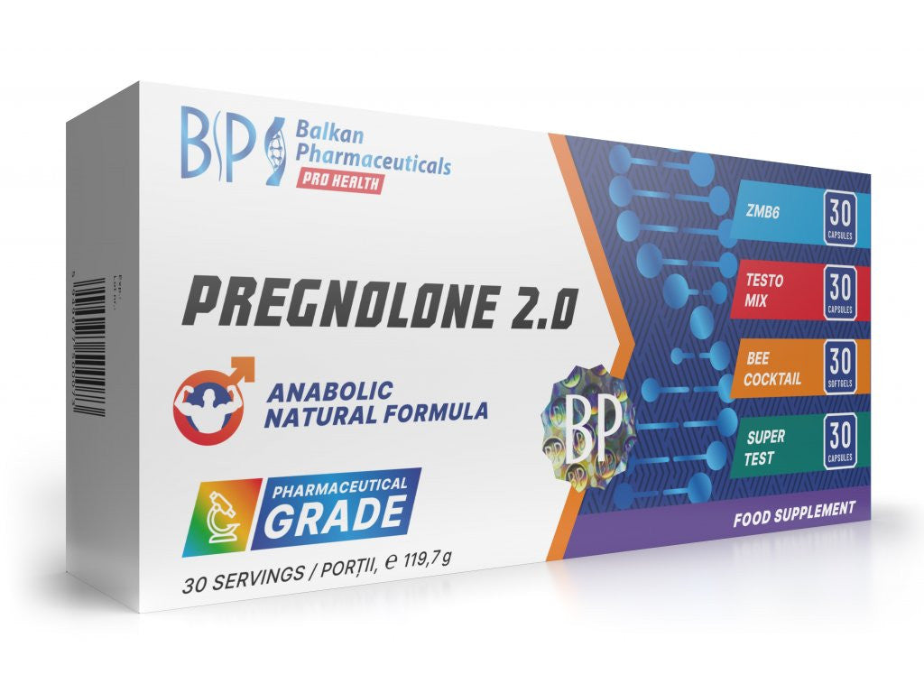 Pregnolone 2.0 Balkan Anabolic Natural Formula 30 serviri