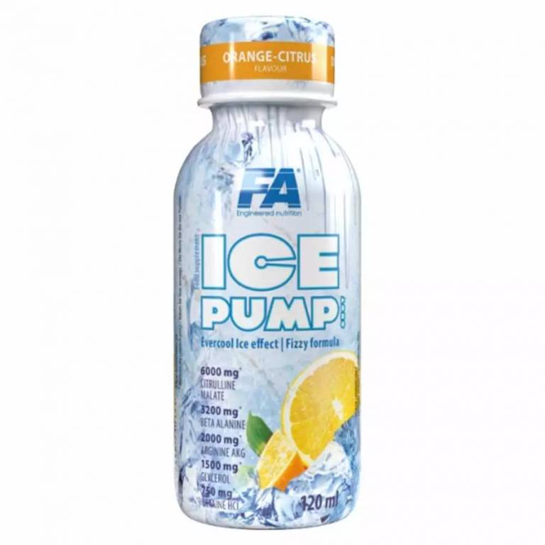 Ice Pump Shot 120ml - Orange Citrus