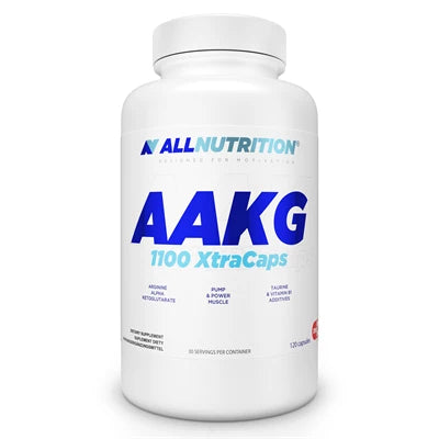 Arginina AAKG 1100 - ALLNUTRITION - 120 caps.