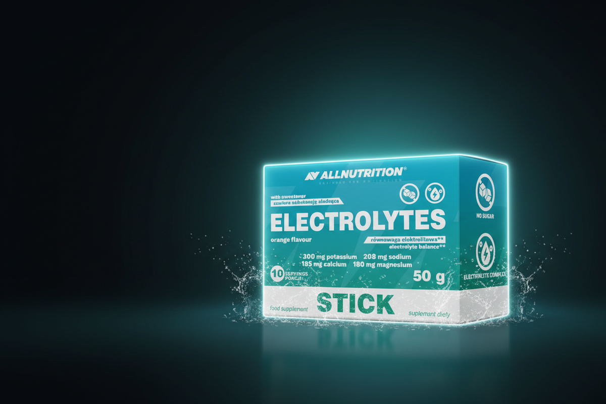 Electroliti Plicuri ALLNUTRITION Portocale, 10 portii