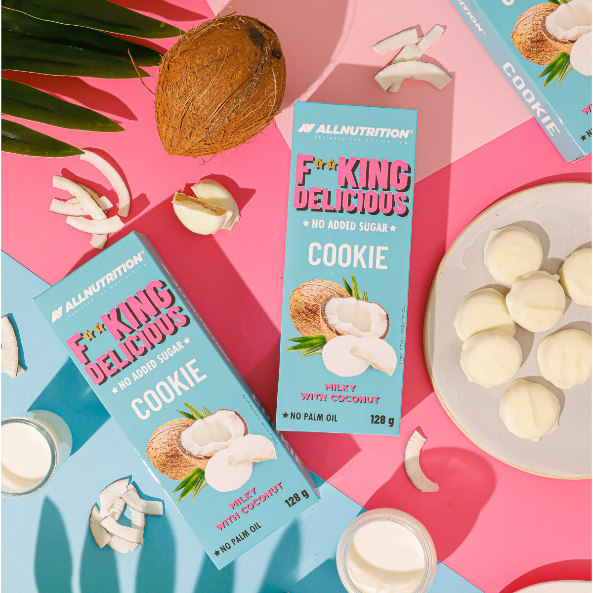 ALLNUTRITION - FITKING DELICIOUS biscuiti - 128g