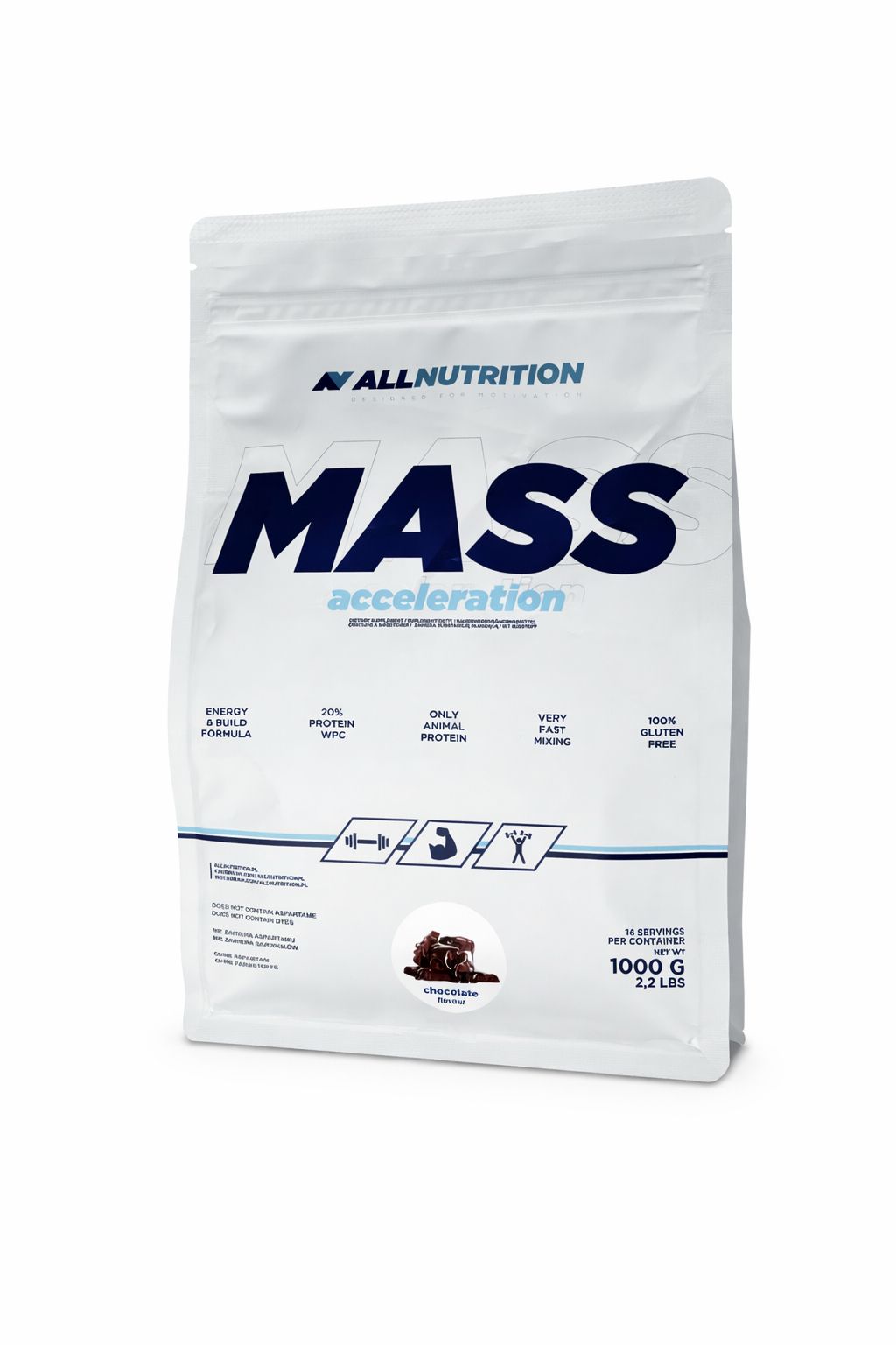 Gainer Mass Acceleration - Allnutrition - 1000g