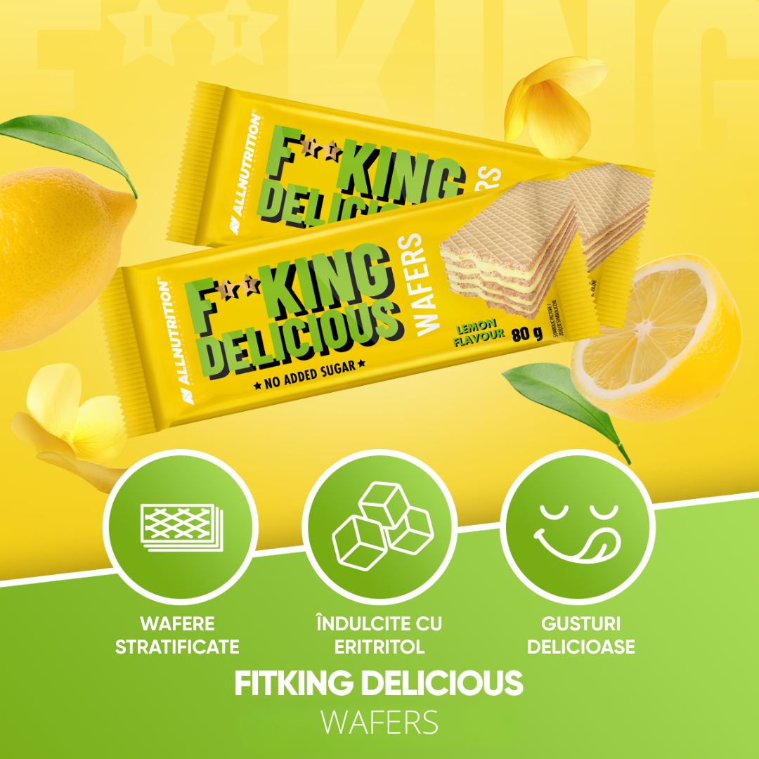 ALLNUTRITION - Fitking Delicious Wafers - 80 g