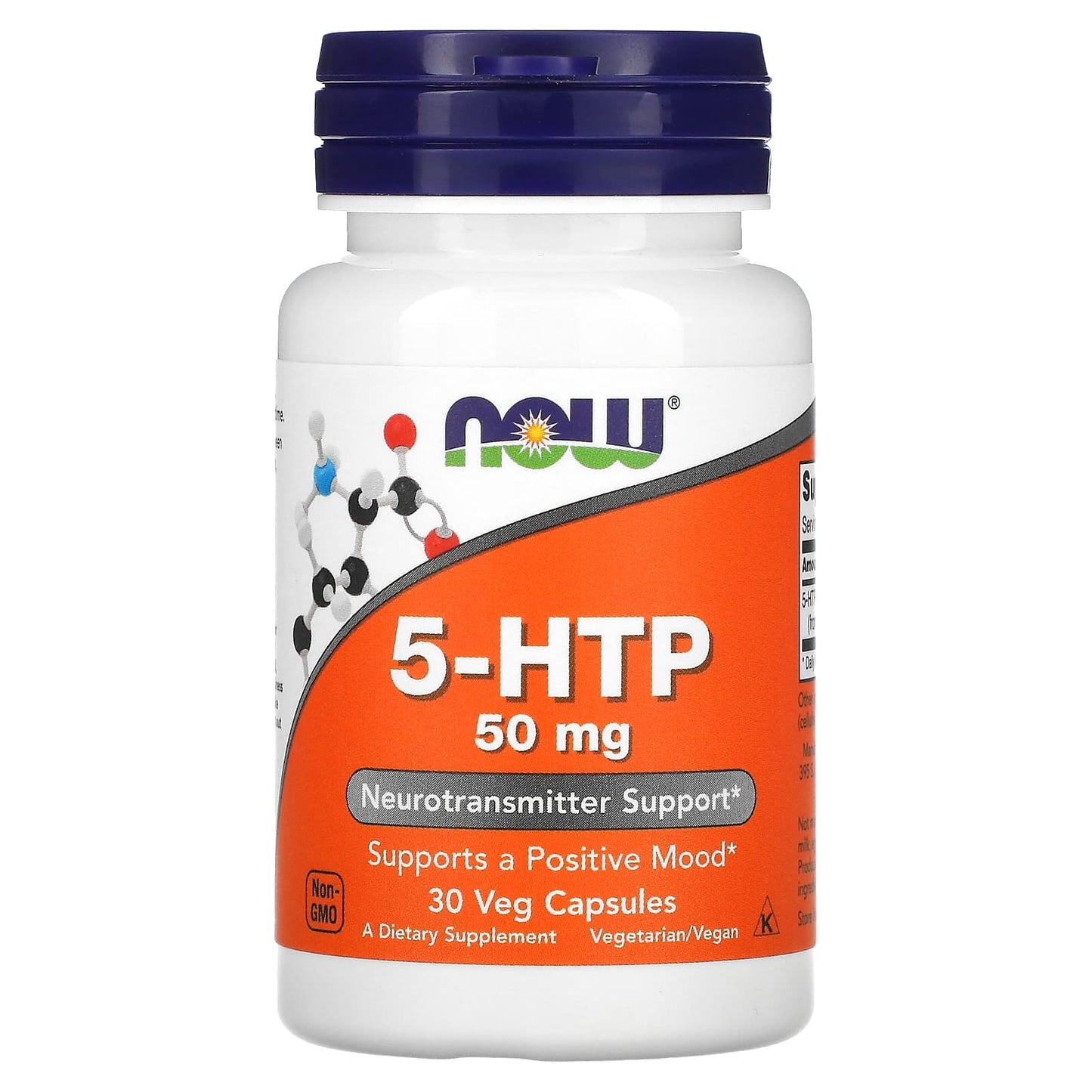 5-HTP 50mg 30caps NOW