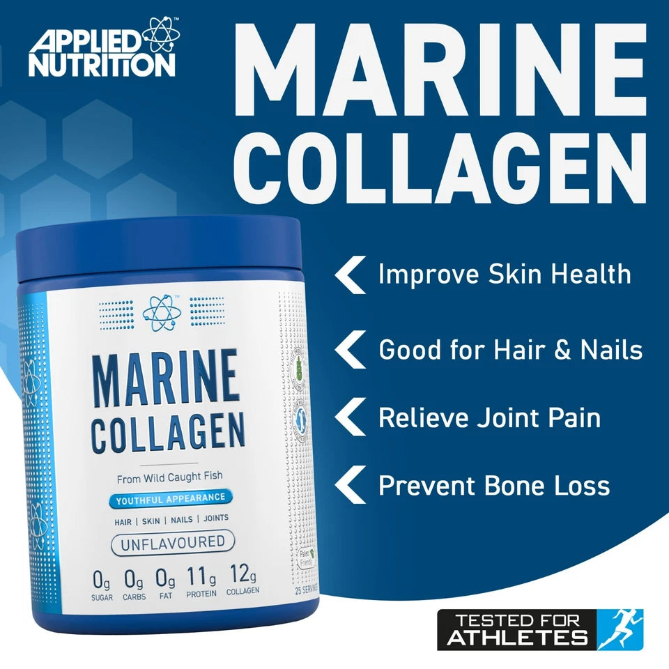 Colagen marin 300 g - 25 serviri - fara aroma - Applied Nutrition