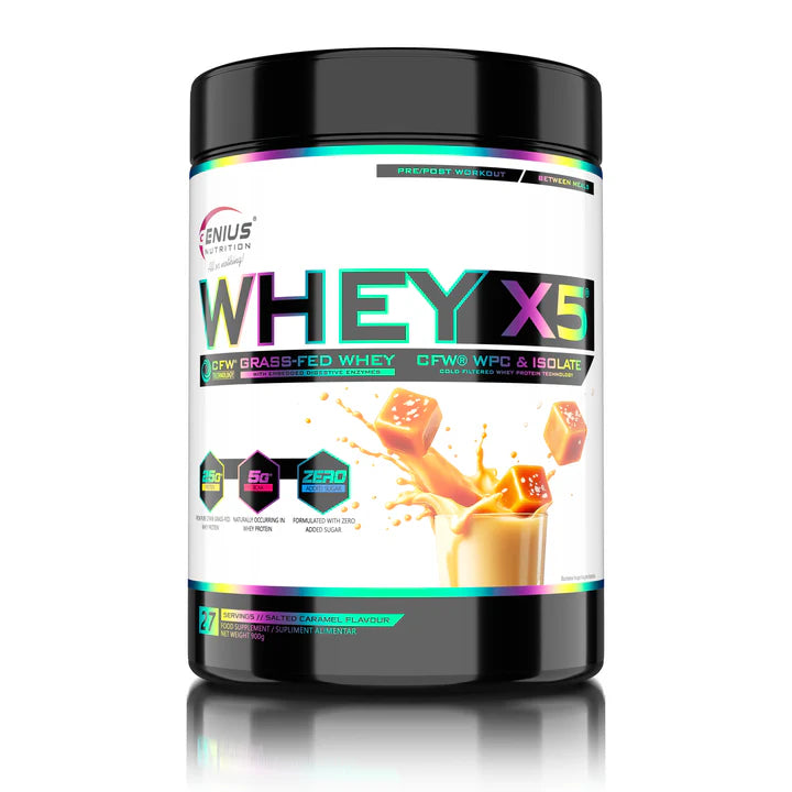 Whey X5 900g - Genius Nutrition