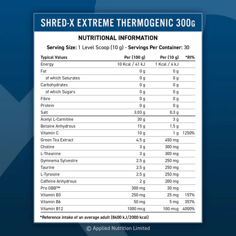 ARZATOR GRASIMI SHRED-X EXTREME TERMOGENIC