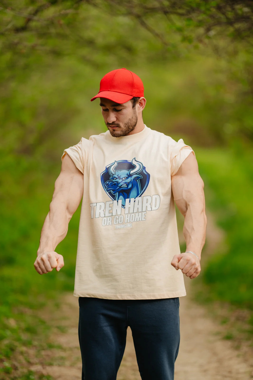 TRICOU OVERSIZED TREN HARD HARD OR GO HOME 100MG/Ml