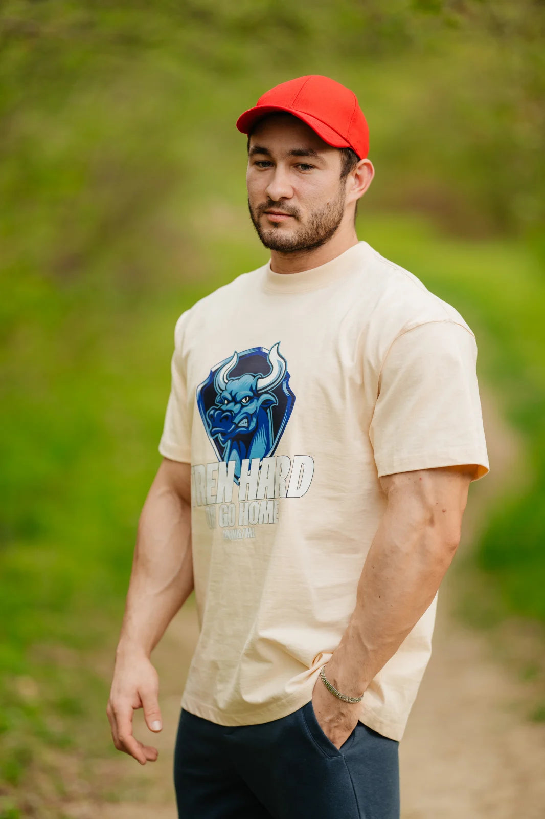 TRICOU OVERSIZED TREN HARD HARD OR GO HOME 100MG/Ml
