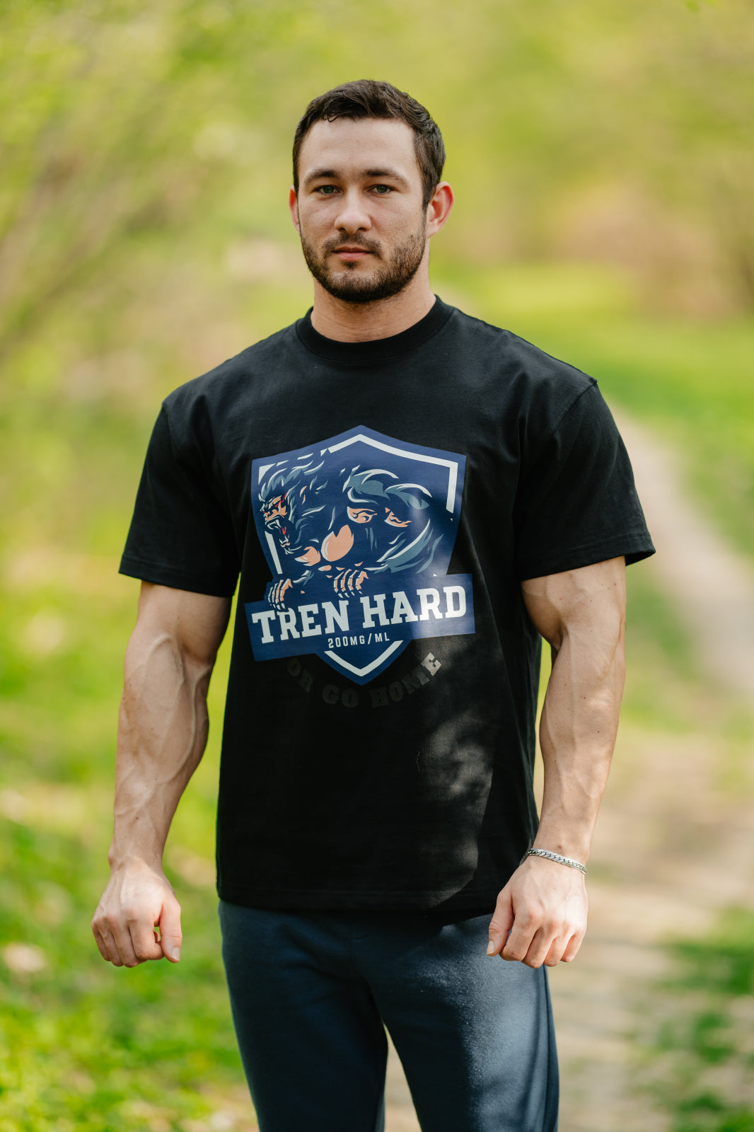 TRICOU OVERSIZED TREN HARD OR GO HOME 200MG/ML