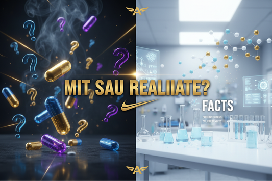 🧠 Mituri despre suplimente – adevăr sau marketing?