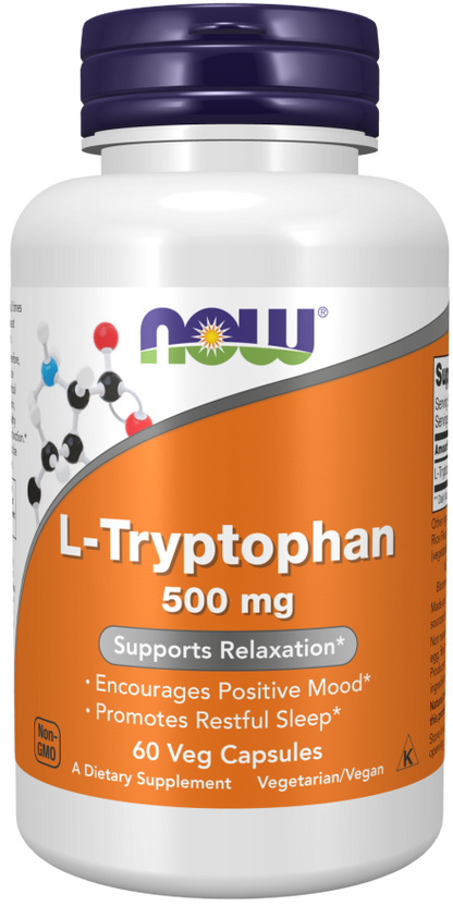 L-triptofan 500 mg 60 caps veg