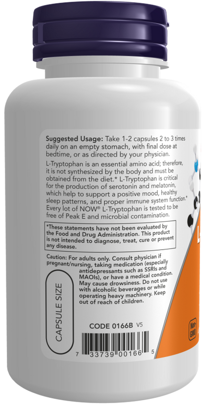 L-triptofan 500 mg 60 caps veg