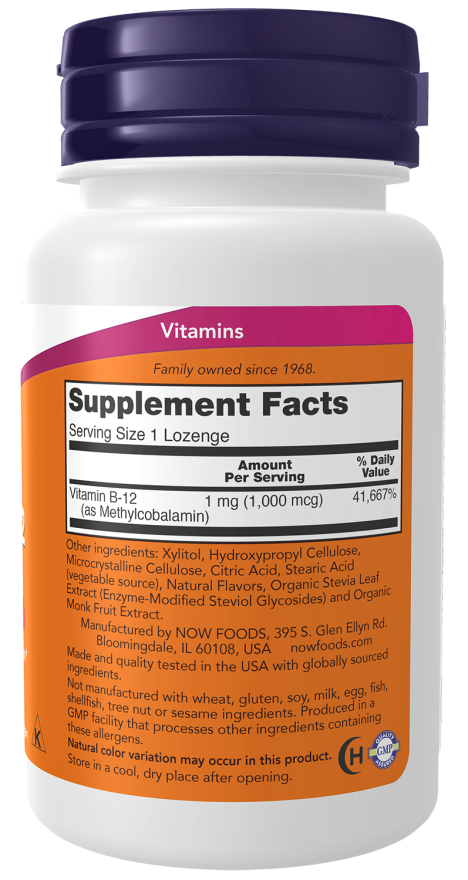 Metil B-12 1.000 mcg - 100 comprimate de supt