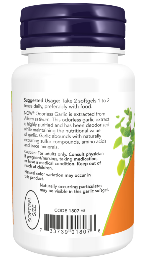 Usturoi fara miros 100 capsule moi