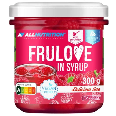 Zmeura in sirop FRULOVE - 300g - ALLNUTRITION