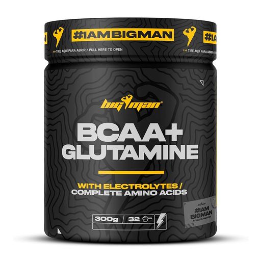 Aminoacizi BCAA + Glutamina si electroliti 300g - Big Man Nutrition