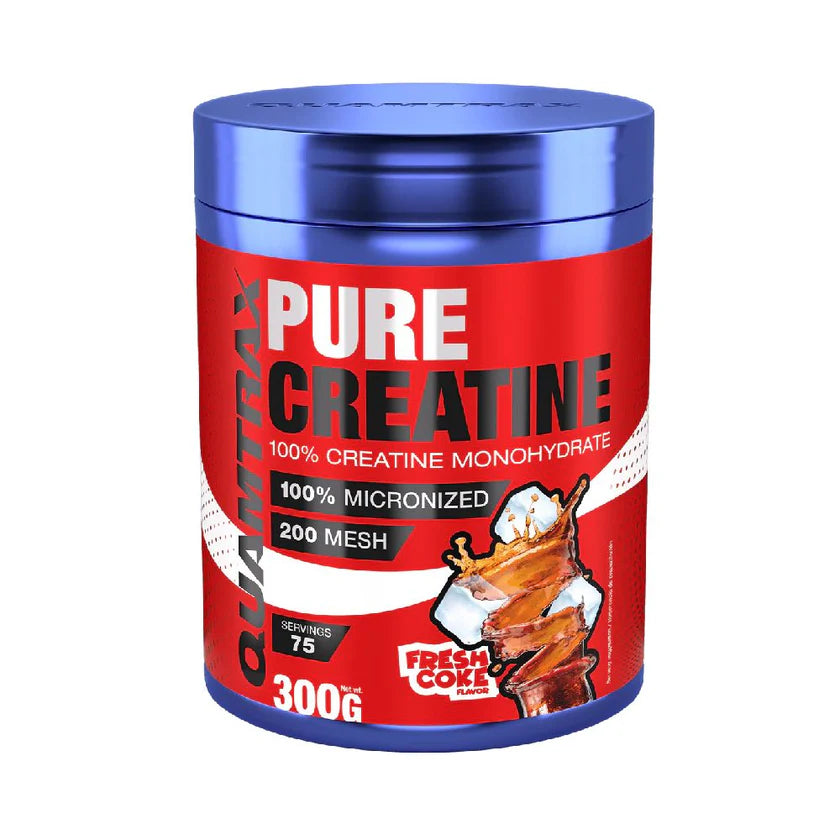 100% Creatina Monohidrată 300g (100 serviri) - Quamtrax