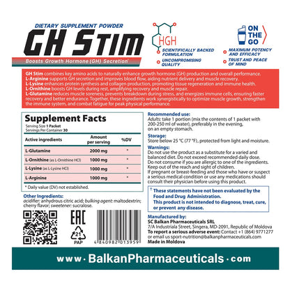 GH Stim, 30 plicuri Balkan Ph