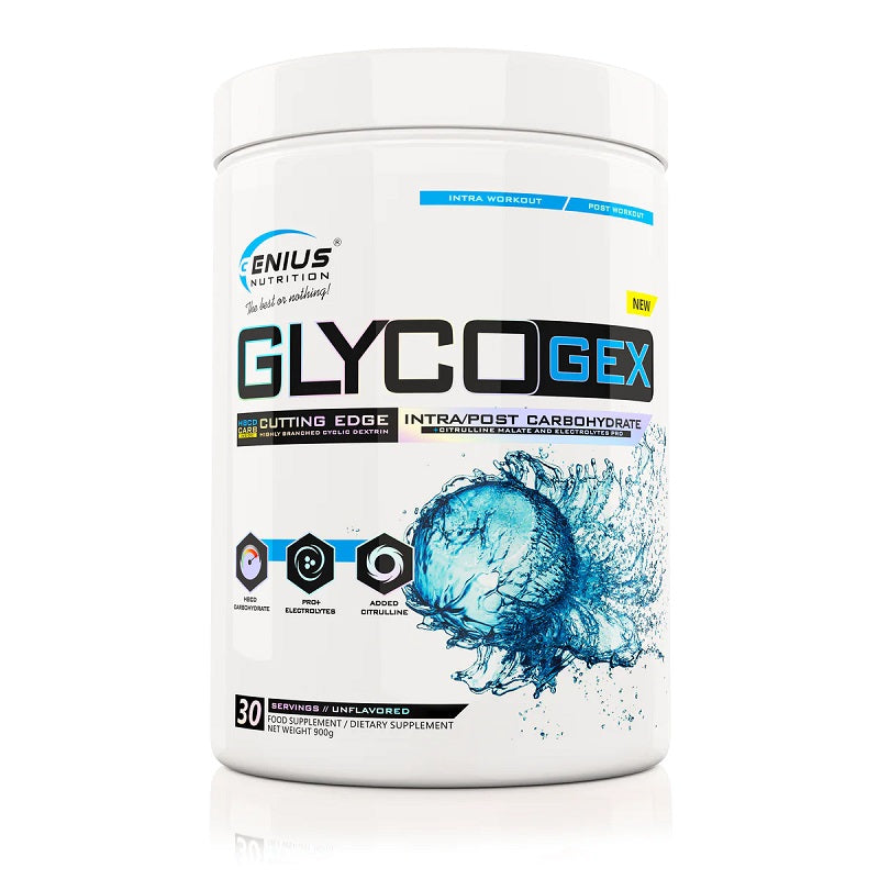 Glycogex 900g/30 serv - Genius Nutrition