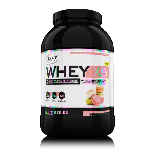 Whey X5 900g - Genius Nutrition