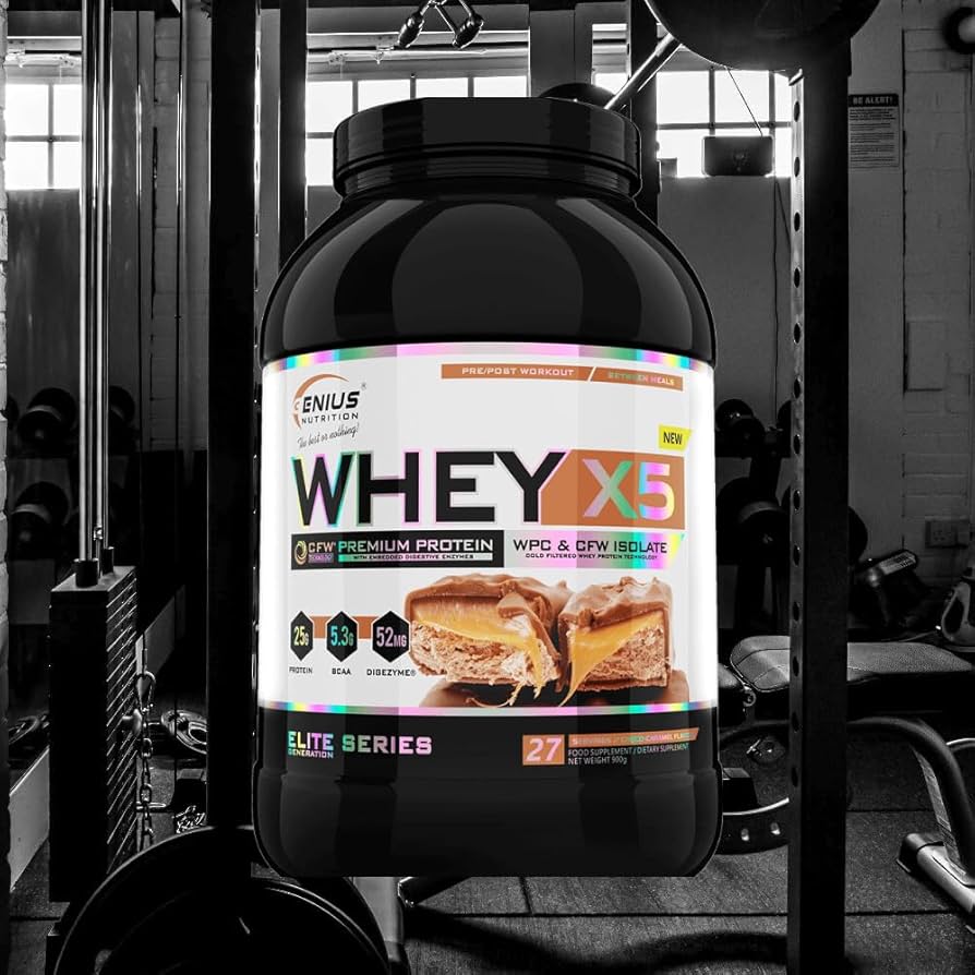 Whey X5 900g - Genius Nutrition