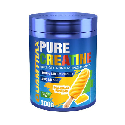 100% Creatina Monohidrată 300g (100 serviri) - Quamtrax
