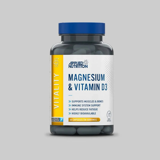 Magneziu si Vitamina D3 - 60cap - Applied Nutrittion