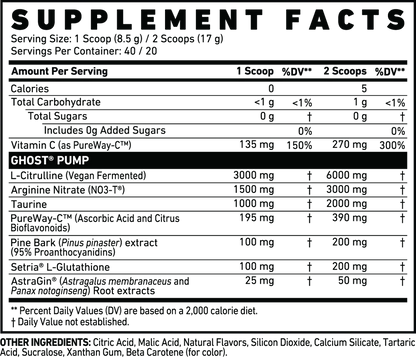 Pre-antrenament Pump 40 serviri