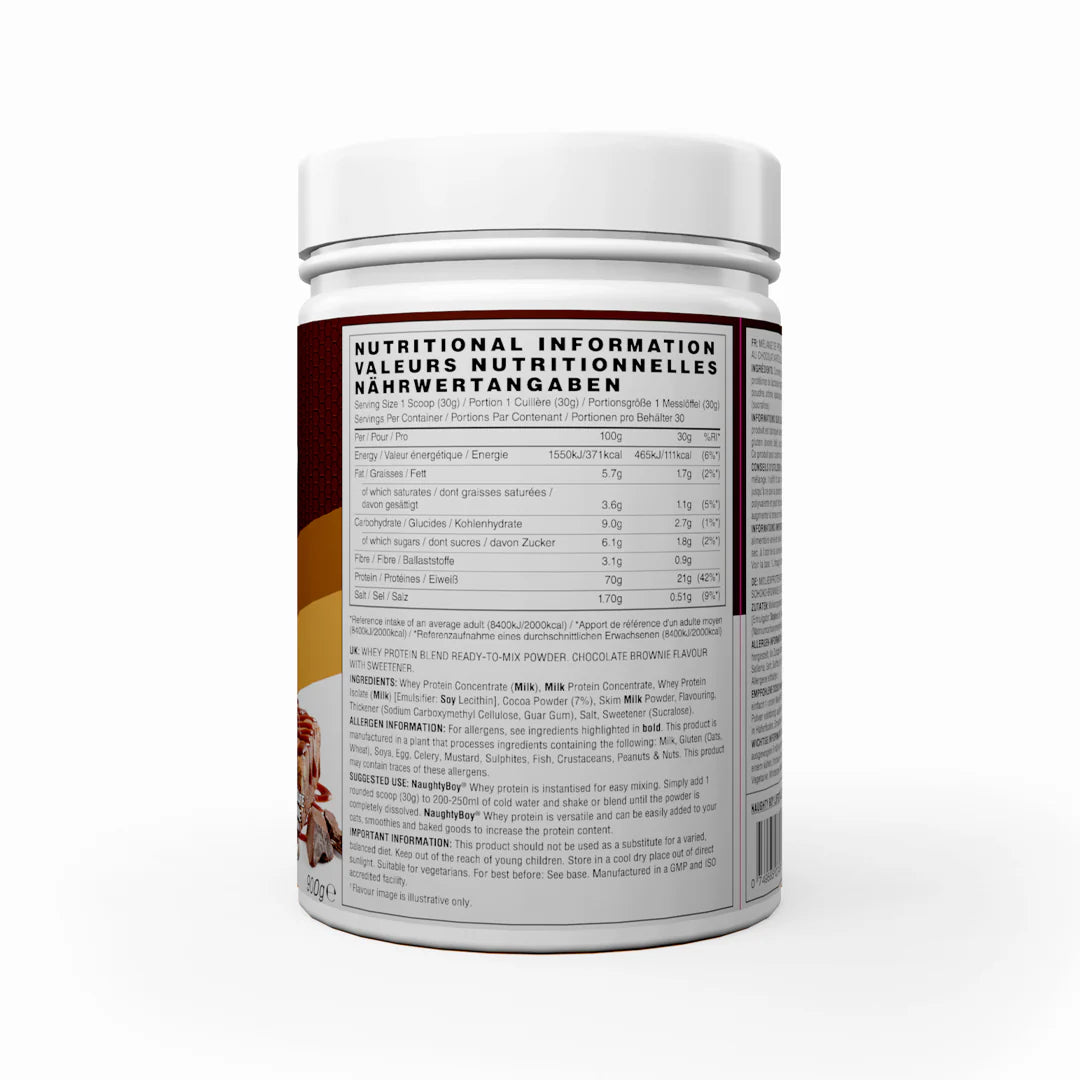 Proteina NaughtyBoy Advanced Whey 900g (30 de porții)