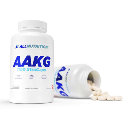 Arginina AAKG 1100 - ALLNUTRITION - 120 caps.