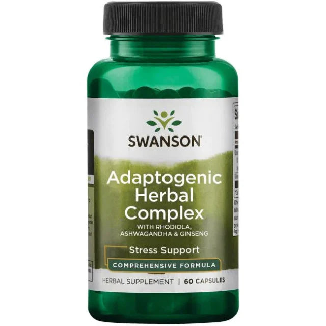 Complex de plante adaptogene Swanson 60 caps