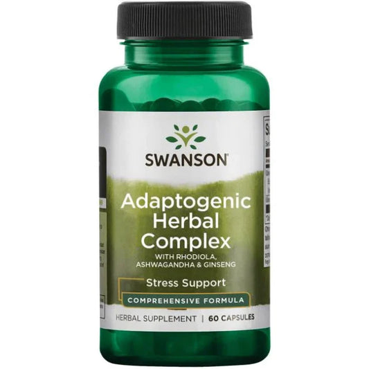 Complex de plante adaptogene Swanson 60 caps