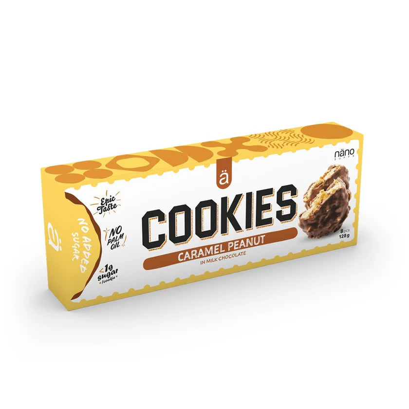 Biscuiti fara zahar adaugat, 128g, Nanosupps