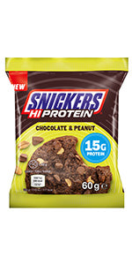Snickers Hi-Protein Cookie - Ciocolata & Arahide - 60g