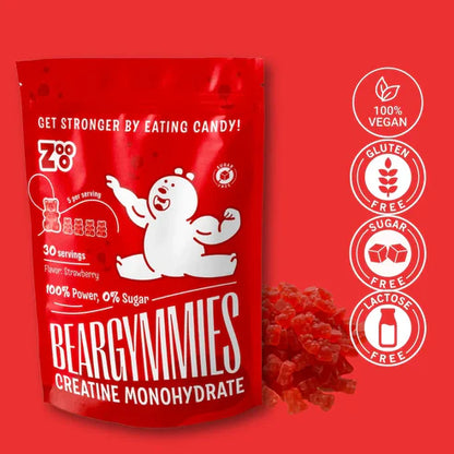 Creatina Jeleuri ZERO zahăr Performance+ magneziu, taurină și potasiu