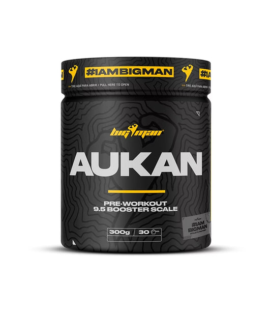 Pre-Antrenament AUKAN 300g - BIG MAN NUTRITION - Lămâie și Lime